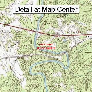   Map   Fort Lawn, South Carolina (Folded/Waterproof)