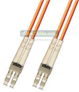 LC to LC fiber patch jumper cable cord, MM, duplex 1M  