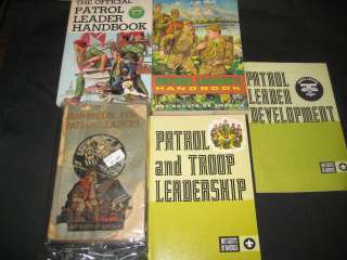 Patrol Leader Handbooks and Related Books, 1937 to 1984 125B  