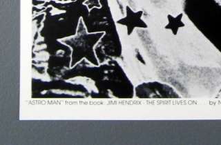 Jimi Hendrix, Nona Hatay, Astro Man, Vintage Poster  