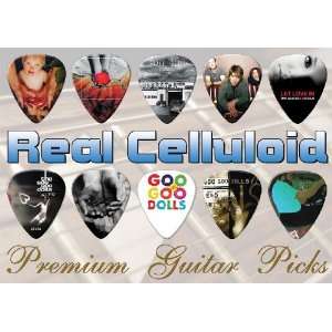  Goo Goo Dolls Premium Guitar Picks X 10 (A5) Musical 