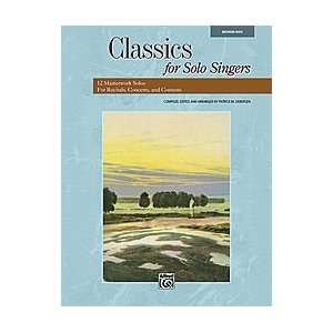  Classics for Solo Singers Musical Instruments
