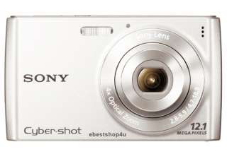 Sony Cybershot DSC W510 12.1MP Digital Camera 2.7” LCD Silver+3 