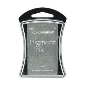 Plaid All Night Media Metallic Pigment Inkpad Silver 903 18, 3 Item(s 