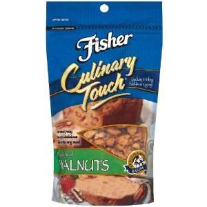 Fisher Frosted Walnuts, 2 Pound Package  Grocery & Gourmet 