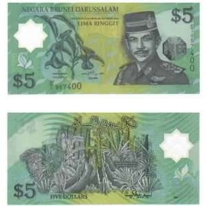  Brunei 1996 5 Ringgit, Pick 23 