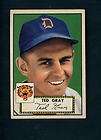 1952 Topps # 86 Ted Gray EX cond Detroit Tigers