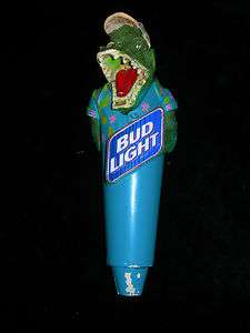 Vintage Florida Gator Beer Tap Handle Bud Light Rare  