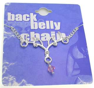 to show off your lower back 40 inches adjustable belly chain non 