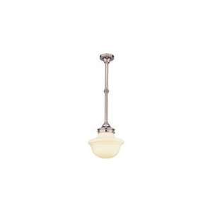 Studio Sandy Chapman School House Short in Polished Nickel with White 