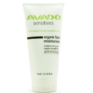  Avado Sensitives Organic Face Moisturiser, 2.5 Ounce Tube 