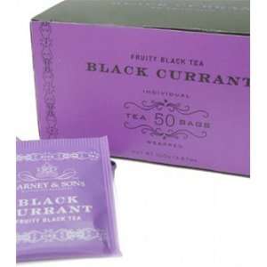 Harney & Sons Fine Teas Black Currant Fruity Black Tea   50 Teabags