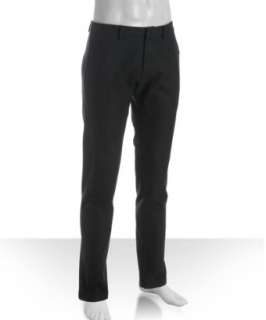 Dsquared2 washed black twill tapered trousers  