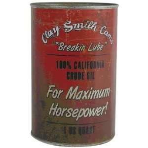 Mr. Horsepower A1204 Clay Smith Cams White Vintage Oil Can 