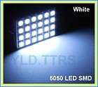 White 5050 24 LEDs SMD LED Reading Panel Car Auto Interior Dome Box 