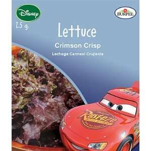  Disney Cars, Lettuce, Crimson Crisp 1 Pkt. Kitchen 