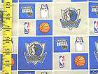 NBA Dallas Mavericks Basketball Fleece Fabric 46  