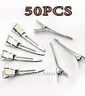   pcs New Silver Flat Metal Single Prong Alligator Hair Clips for Bows