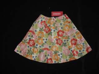 Girls GYMBOREE BEACH SHACK Long Floral Skirt Sz 3T NWT  