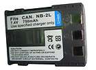 battery for nb 2lh canon vixia hg10 hv20 hv30 hv40