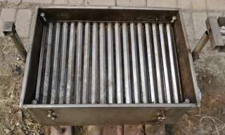 in 1 BBQ GRILL SMOKER Grease Catch Grill 5 Skewers Rotisserie Spit 