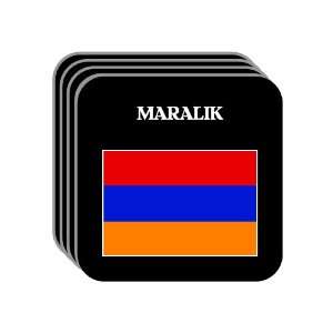   Armenia   MARALIK Set of 4 Mini Mousepad Coasters 