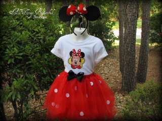 Minnie Mouse Halloween Costume Birthday Outfit Disney  