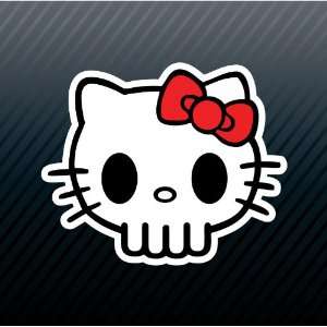  Hello Kitty Skull Car Trucks Sticker Decal Everything 