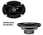 6X9 Car Speakers Rear Deck 3way 450w 4ohm 693 RDK B (Fits Impala)
