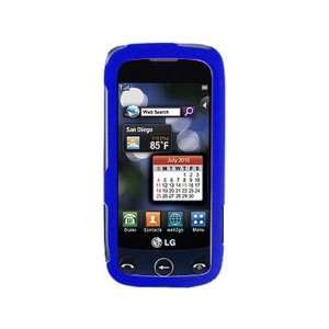  Cover Case Dark Blue For LG Sentio Cell Phones & Accessories