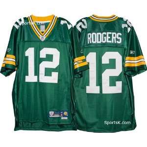  Aaron Rodgers Green Bay Packers Reebok Premier Stitched Jersey 