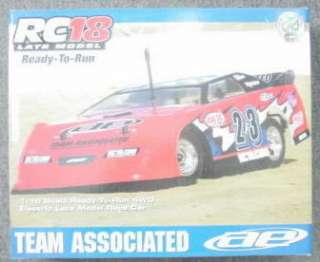Associated RC18LM Late Model RTR 1/18 4WD Race Car 784695201309  