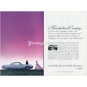  1961 Vintage Ad Ford Motor Company Ford Thunderbird 