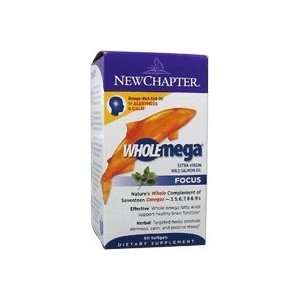 New Chapter WHOLEmega Focus 60 Soft Gels Health 