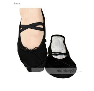 X11006 Girls Canvas Ballet Dance Shoes Slipper  