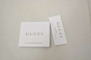 GUCCI KEY HOLDER TRI FOLD WALLET GG GUCCISSIMA LEATHER LIGHT BLUE 
