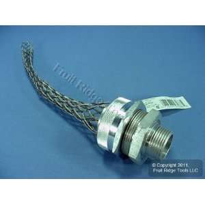 Leviton Deluxe Strain Relief Cable Cord Grip 1 NPT 1.125 