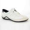   Womens Fashion Sneakers Vibration II Tie Shadow White Leather  