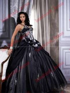 Nobby Spaghetti strap Bridal Gowns Prom Ball dress***Quinceanera dress 
