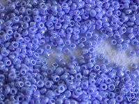 11/0 Powder Sky Blue Pearl Luster Seed Beads 40g  