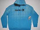 hurley mens hoodie jacket m fully lined heavyweight expedited shipping