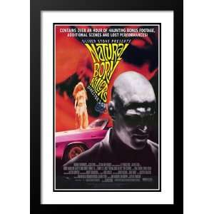  Natural Born Killers 20x26 Framed and Double Matted Movie 