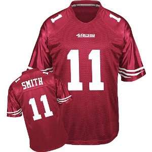 NFL Jerseys San Francisco 49ers #11 Alex Smith Red Authentic Football 