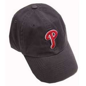  PHILLIES CHARCOAL/RED HAT XLG