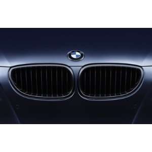  BMW NEW OEM Performance Gloss Black Grills E60 5 Series 