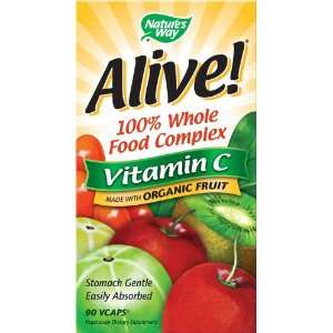  Natures Way Alive Whole Food Complex with Vitamin C 120 