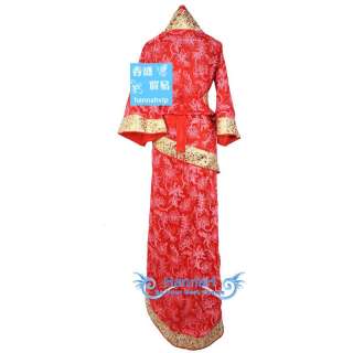Japanese Kimono Robe prom party dress costumes FK004 1  