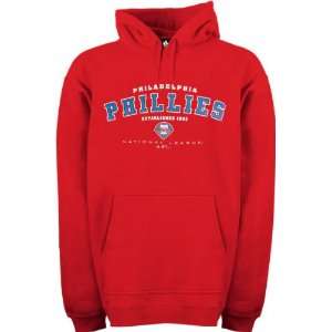   Philadelphia Phillies Red Ambush Hooded Sweatshirt