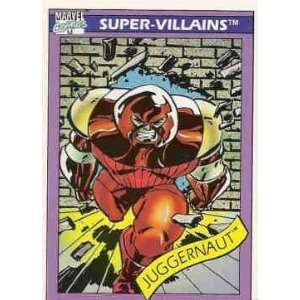  1990 Impel Marvel Comics #55 Juggernaut Trading Card Toys 