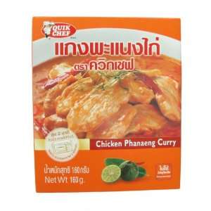 Thai Ready Meal   Chicken Phanaeng Curry Grocery & Gourmet Food